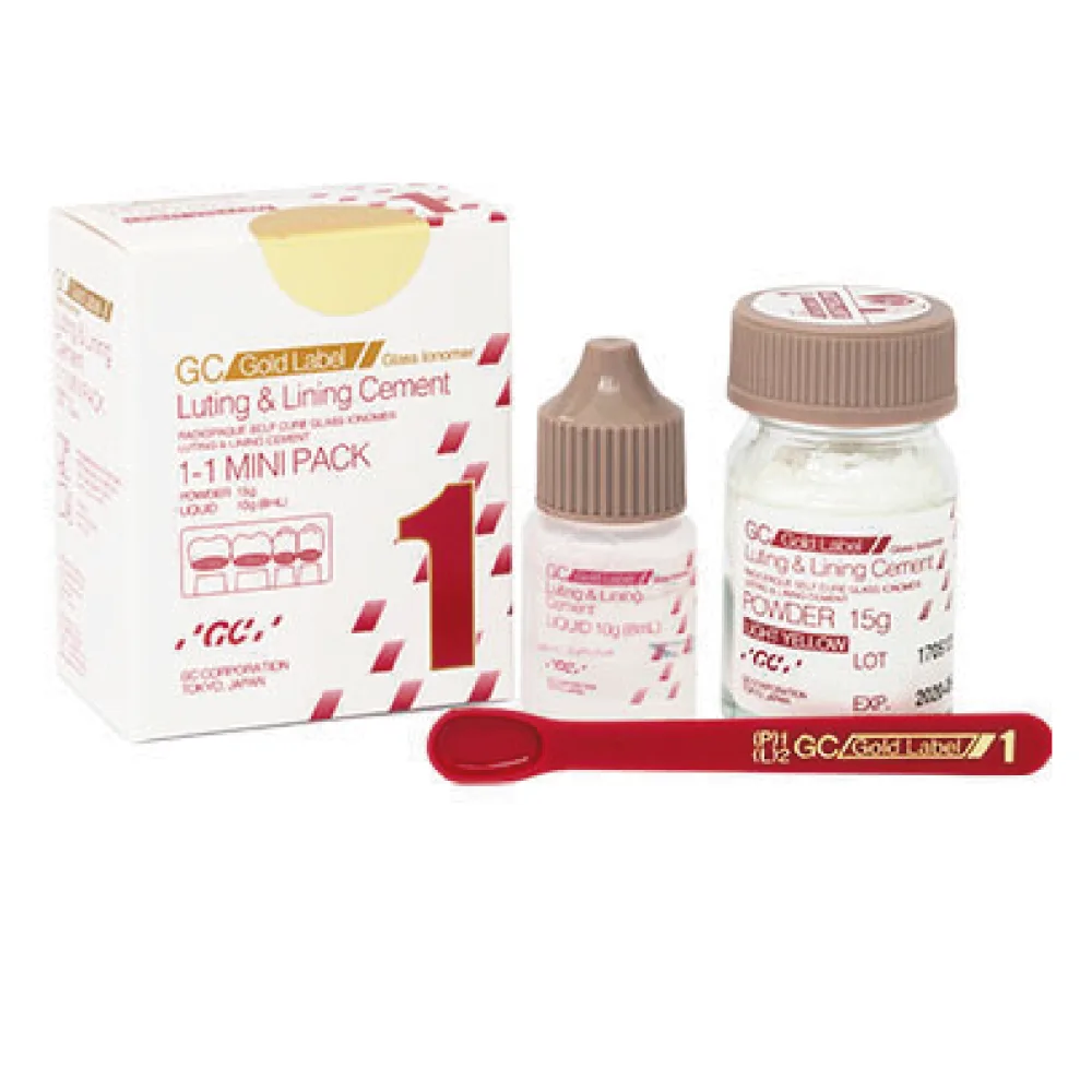 IONOMERO CEMENT.AUTO FUJI 1-GOLD LABEL1-15GR/10ML