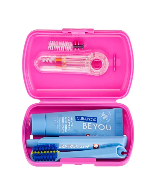 Travel Set Ortho Rosa - Curaprox
