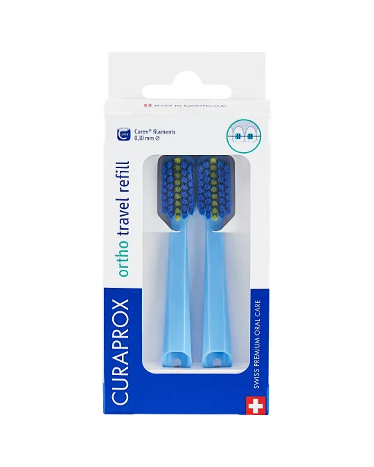 Ortho Travel Refill X2 Azul 5460- Curaprox