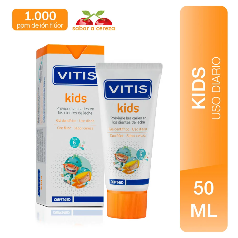 Pasta Vitis Kids Gel 50ml