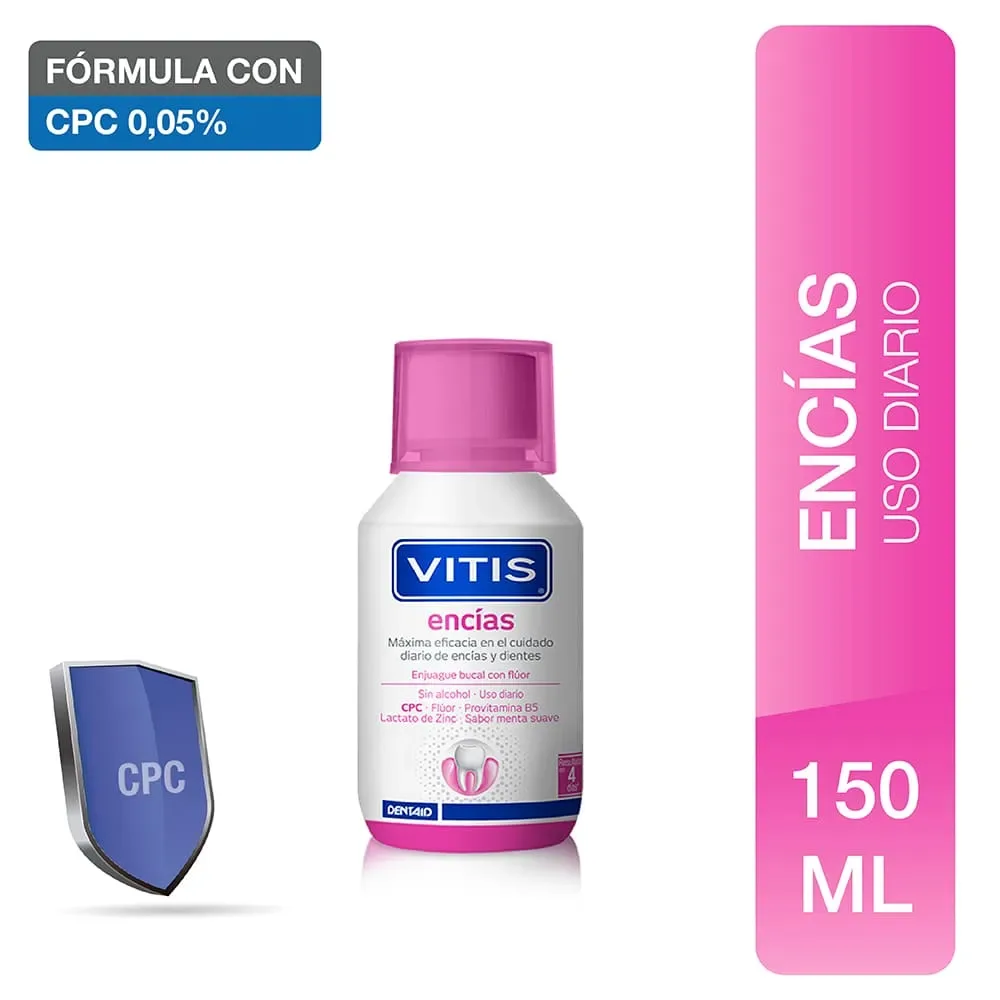 Colutorio Vitis C/fluor Encias 150ml