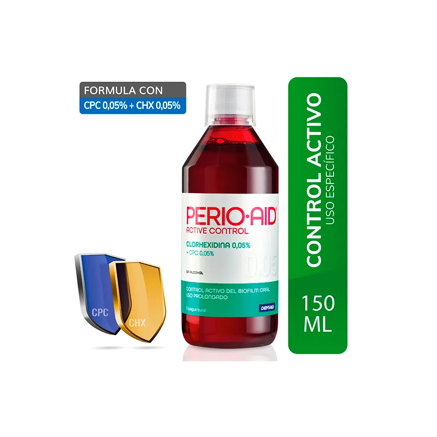 Colutorio Vitis Perio Aid Active Control 0.05% 150ml