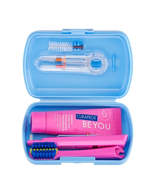 Travel Set Ortho Azul - Curaprox