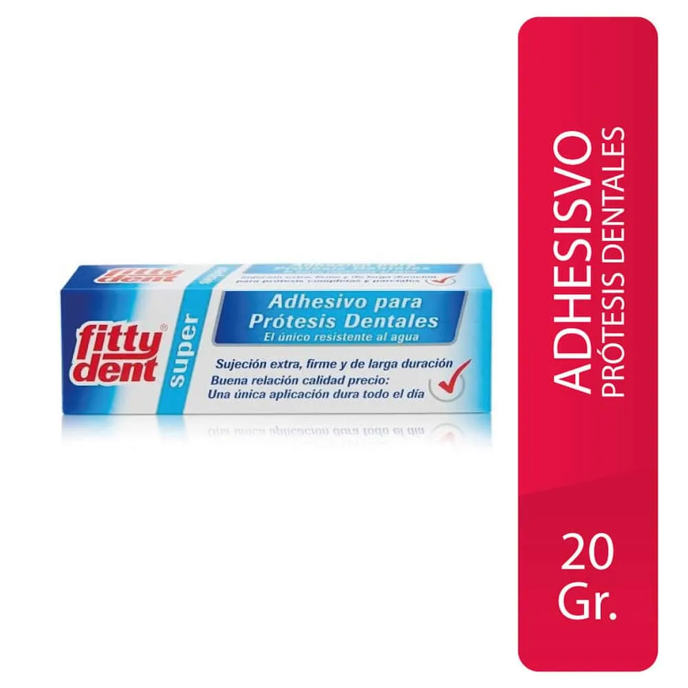 Fittydent Adhesivo P/ Protesis 20gr