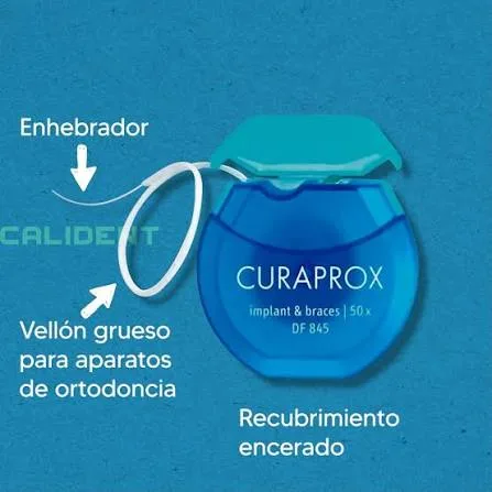 Hilo Dental Implantes & Brackets C/enhebrador - Curaprox