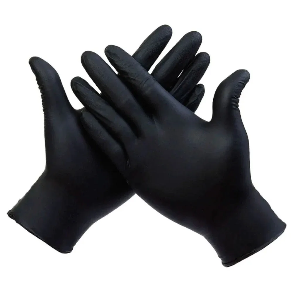 GUANTE NITRILO NEGRO 4.5GR